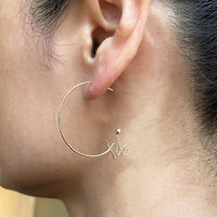 Boucles d'oreilles créoles 