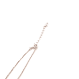 Collier minimaliste pierre labradorite/ de lune rose argent 925